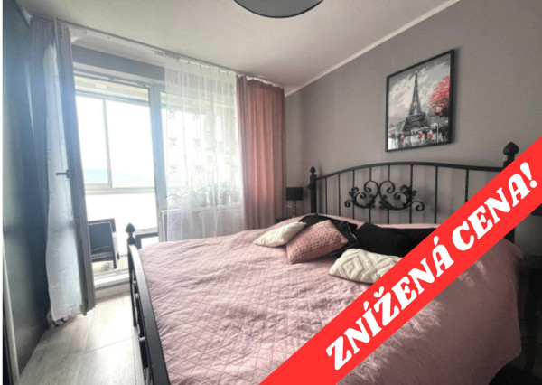 Moderný 3- izbový byt s balkónom na Mierovej ulici, Strážske