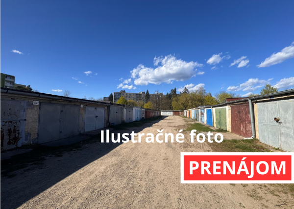 Na prenájom garáž na ul. Okružná v Michalovciach