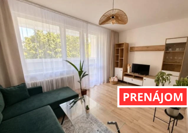 Na prenájom 1,5 izbový byt na sídlisku Západ v Michalovciach